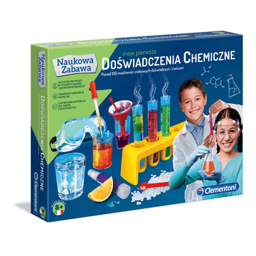 Clementoni Moji prvi kemijski poskusi. Clementoni 60774