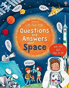 Usborne Vprašanja in odgovori o dvigovanju zavihkov o vesolju
