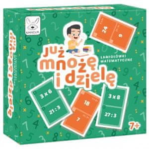 shumee Že množim in delim. Družabna igra. Kenguru.