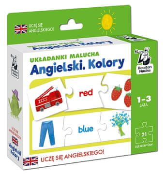 shumee Uganke za malčke. Angleščina. Barve. 2. izdaja. Kapitan Znanost. EDGARD