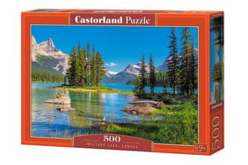 Castor 500-delna sestavljanka. Maligne Lake, Kanada.