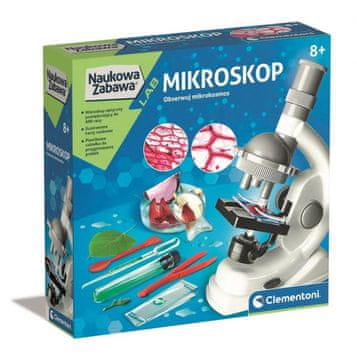 Clementoni Poskusi z mikroskopom