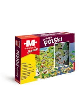 shumee Mappuzzle Junior. Živali Poljske