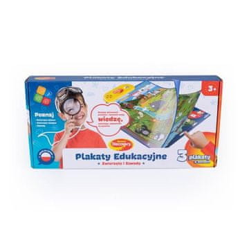 shumee Izobraževalni plakati. Živali in poklici. Dumel