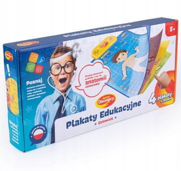 shumee Izobraževalni plakati. Človek. Dumel
