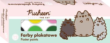 St.Majewski Barve za plakate 12 barv. 20 min. Pusheen