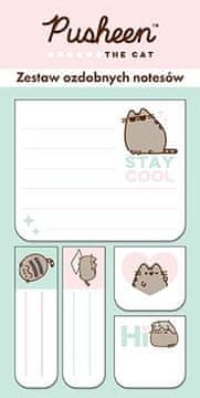St.Majewski Komplet 5 okrasnih zvezkov. Pusheen