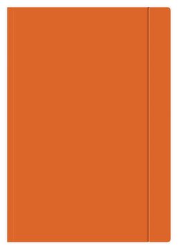 Interdruk Mapa z elastiko. A4+ oranžna.