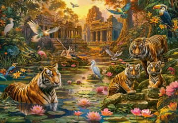 Castor 1000-delna sestavljanka Tiger's Paradise