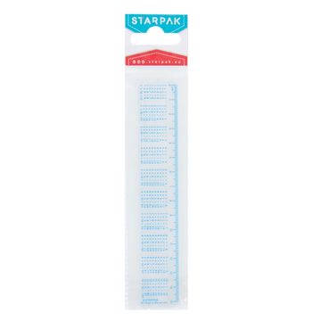 STARPAK 15 cm ravnilo z množilno tabelo