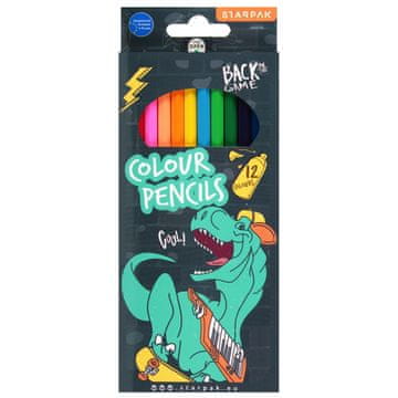STARPAK Barvice Skate Dino. 12 barv.
