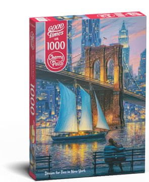 Cherry Pazzi 1000-delna sestavljanka. Cherry Pazzi. Sanje za dva v New Yorku
