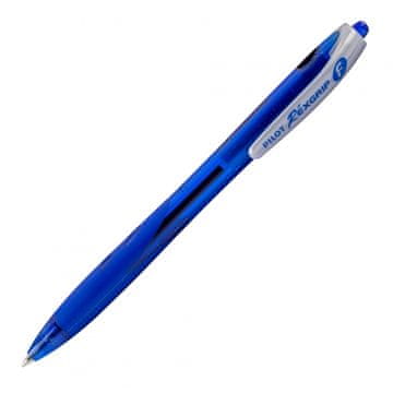 Pilot Kemični svinčnik Pilot REXGRIP F. Polnjen z oljem. Modre barve.