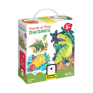 shumee Roke pri igri. Dinozavri