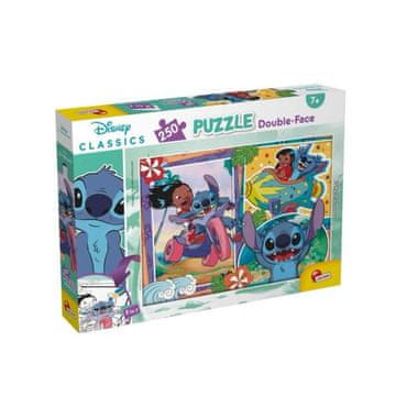 Lisciani Lisciani. Lilo & Stitch dvostranska sestavljanka. 250 kosov.