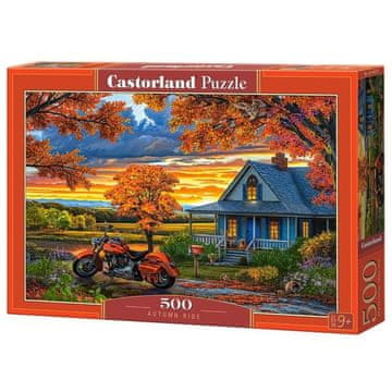 Castor 500-delna sestavljanka. Jesenska vožnja.