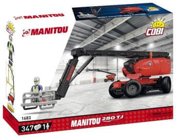 Cobi Stroji. Dvigalo Manitou 280TJ.