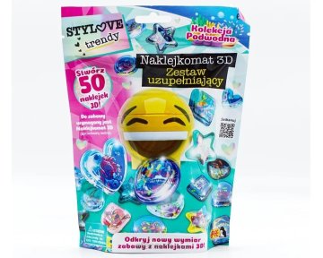 shumee Škatla s nalepkami. Podvodni komplet. Dodatni komplet