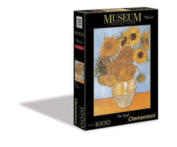 Clementoni 1000-delna sestavljanka. Muzej. Van Gogh: Sončni cvetovi