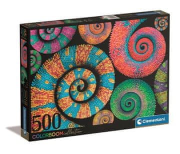 Clementoni 500-delna sestavljanka. Barvni bum. Kodrasti repki.