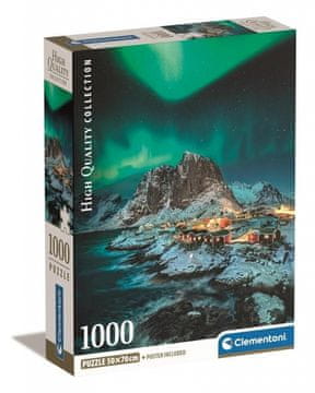 shumee 1000-delna sestavljanka. Kompaktna. Lofotski otoki