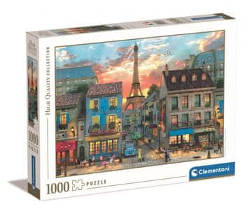 Clementoni 1000-delna sestavljanka. HQ Himeji ulice Pariza