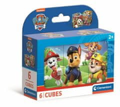 Clementoni 6-delne 3D kocke. Paw Patrol.
