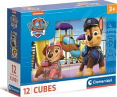 Clementoni 12-delni tridimenzionalni bloki. Paw Patrol.
