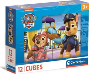 Clementoni 12-delni tridimenzionalni bloki. Paw Patrol.