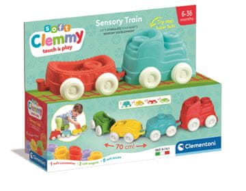 Clementoni Clemmy Soft. Senzorični vlak.