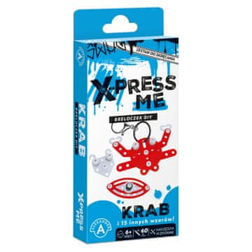 Alexander X-Press Me. Obesek za ključe, narejen sam. Rak.