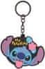 Disney črna. Obesek za ključe. Stitch.