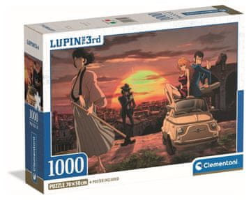 Clementoni 1000-delna sestavljanka. Kompaktna Lupin 1 III