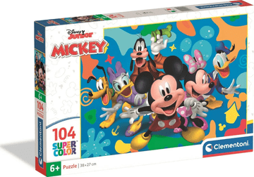 shumee 104-delna sestavljanka. Super barvita. Mickey Mouse in prijatelji.