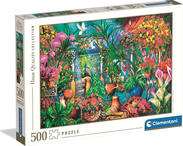 shumee 500-delna sestavljanka. HQ The Greenhouse Caretakers