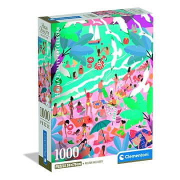 shumee Sestavljanka 1000 kosov. Kompaktna nedelja na plaži.