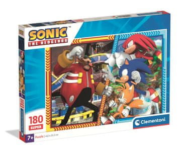 Clementoni Super sestavljanka s 180 kosi. Sonic.