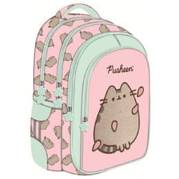 St.Majewski Nahrbtnik s 4 predelki, 16 palcev. Pusheen Pink.