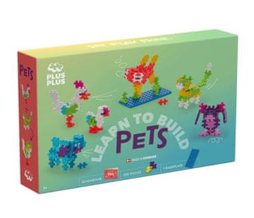 Plus-Plus Plus-Plus kocke. Naučite se graditi živali. 275 kosov.