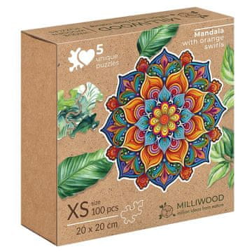 Alexander Lesena sestavljanka. Mandala. Veselje.