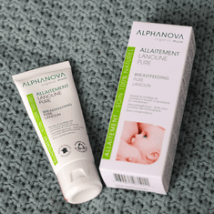 Alphanova Lanolin za bradavice, 100 % naraven, 40 ml Alphanova Organic Mum