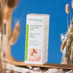 Alphanova Lanolin za bradavice, 100 % naraven, 40 ml Alphanova Organic Mum