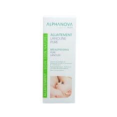 Alphanova Lanolin za bradavice, 100 % naraven, 40 ml Alphanova Organic Mum