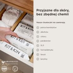 shumee Vlažni robčki za otroke, 60 kosov, brez vonja, KIT&KIN