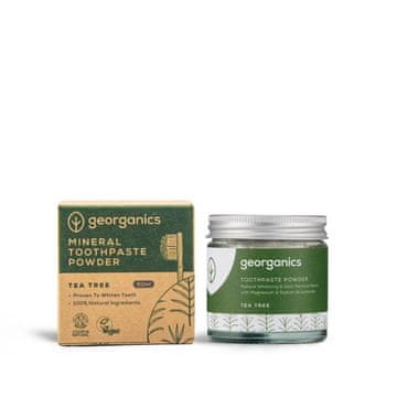 shumee Zobna pasta v prahu z zeliščnim mineralom in čajevcem 60 ml Georganics