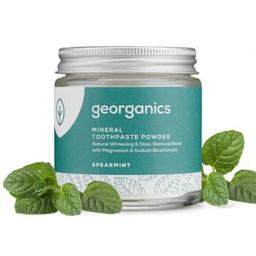 shumee Georganics Minerals Spearmint zobna pasta v prahu 60 ml