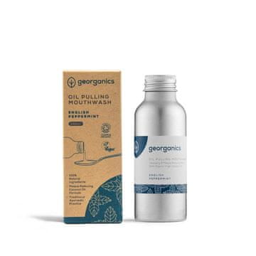 shumee Georganics Natural English Peppermint Mouthwash olje 100ml