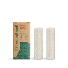 shumee Naravna zobna nitka, poprova meta, 100 m (2x50 m) NADOMESTNA POLNILO Georganics
