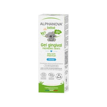 Alphanova Alphanova Bebe Bio gel za pomirjanje izraščanja zob, 20 ml