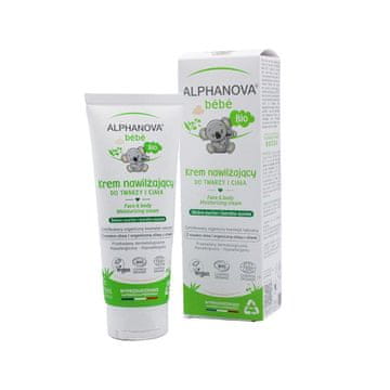 Alphanova Vlažilna krema za obraz na osnovi olivnega olja za suho in atopijsko kožo 75 ml